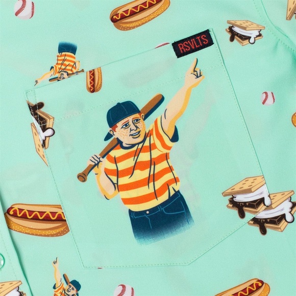 RSVLTS The Sandlot The Great Hambino Kunuflex Short Sleeve Shirt - Picture 5 of 9